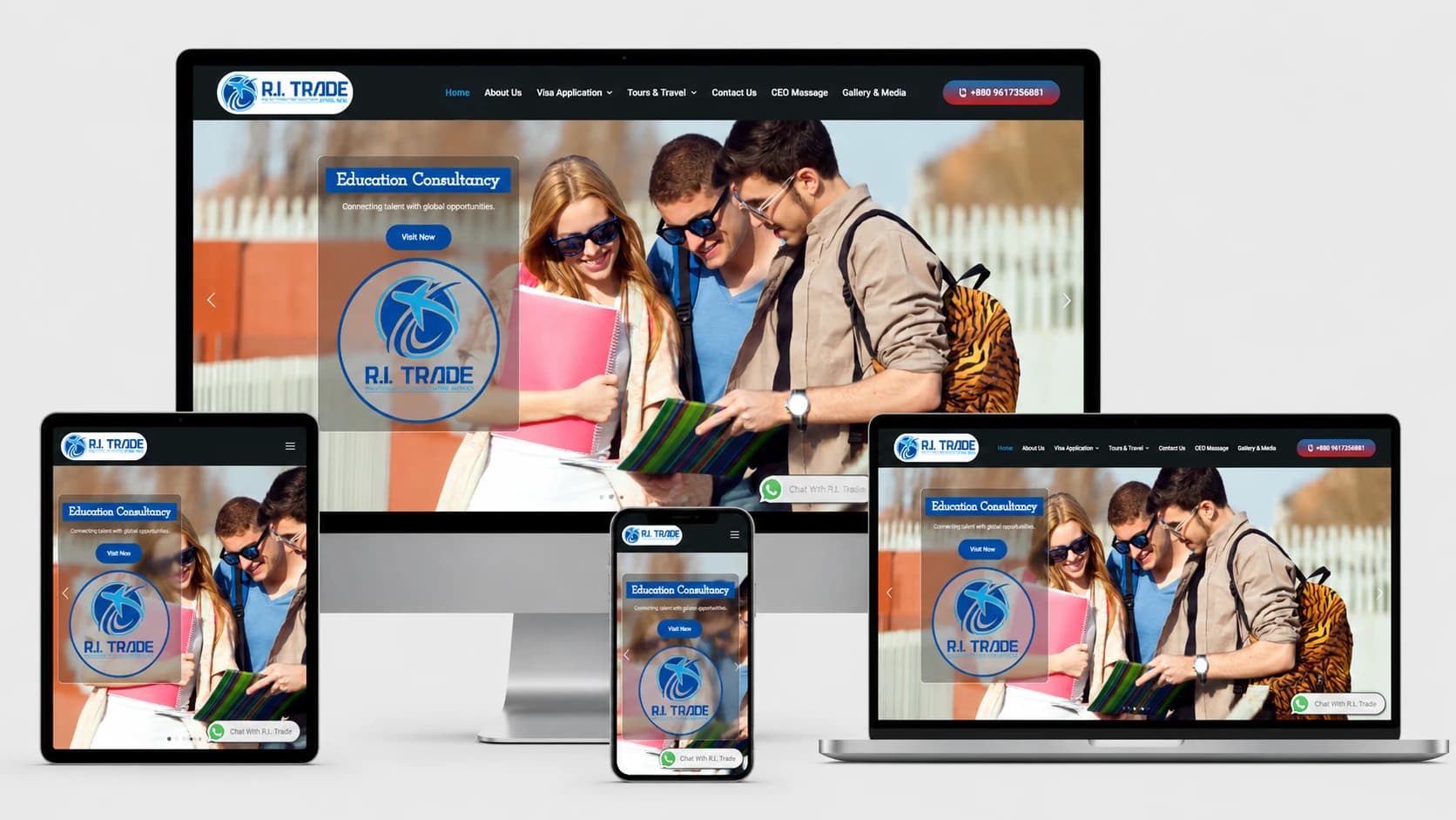 Tours & Travel Website